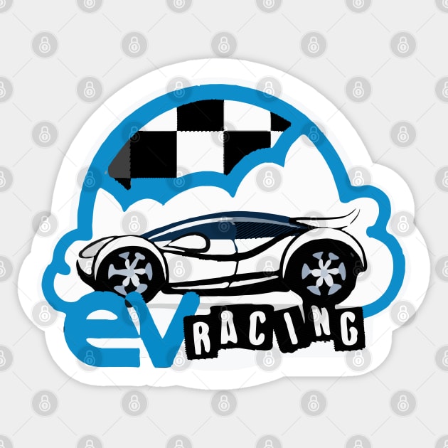 EV Racing rules Sticker by eSeaty